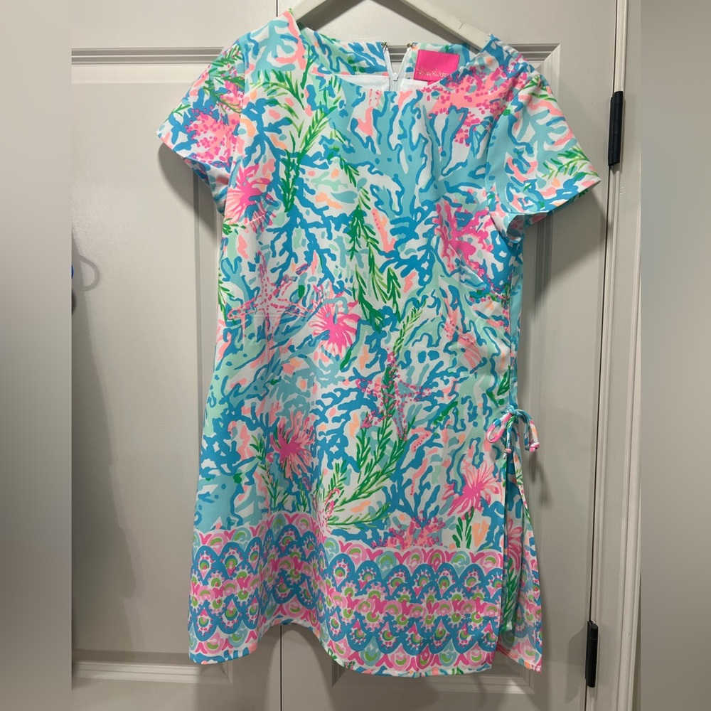 Lilly Pulitzer stretch romper dress size 10 EUC